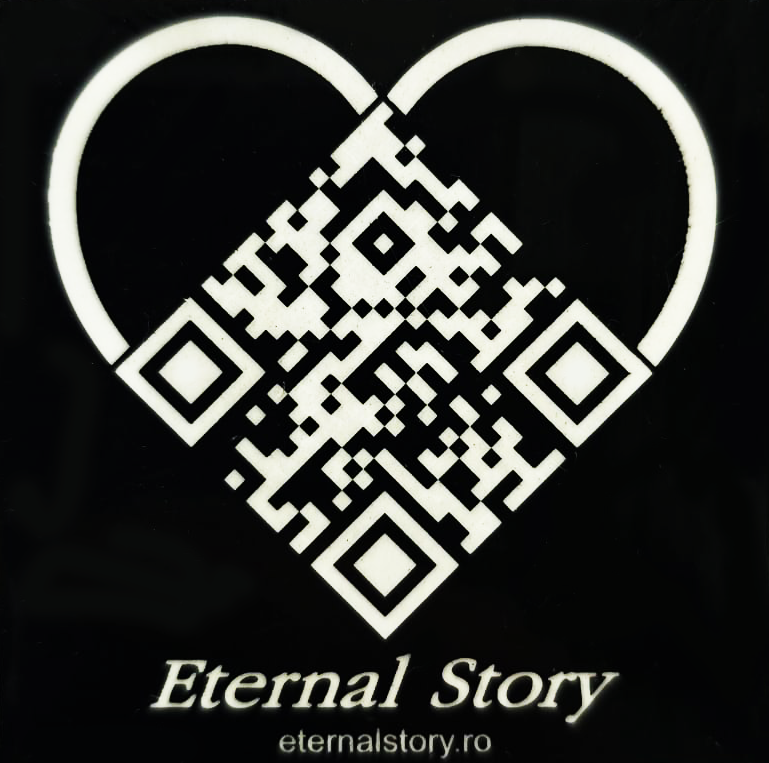 Placute cod QR pe morminte, cruci si monumente funerare din marmura sau granit​