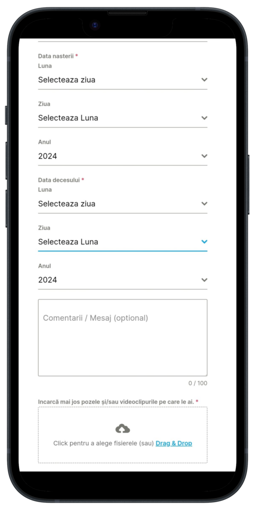 Placute cod QR pe morminte, cruci si monumente funerare din marmura sau granit​